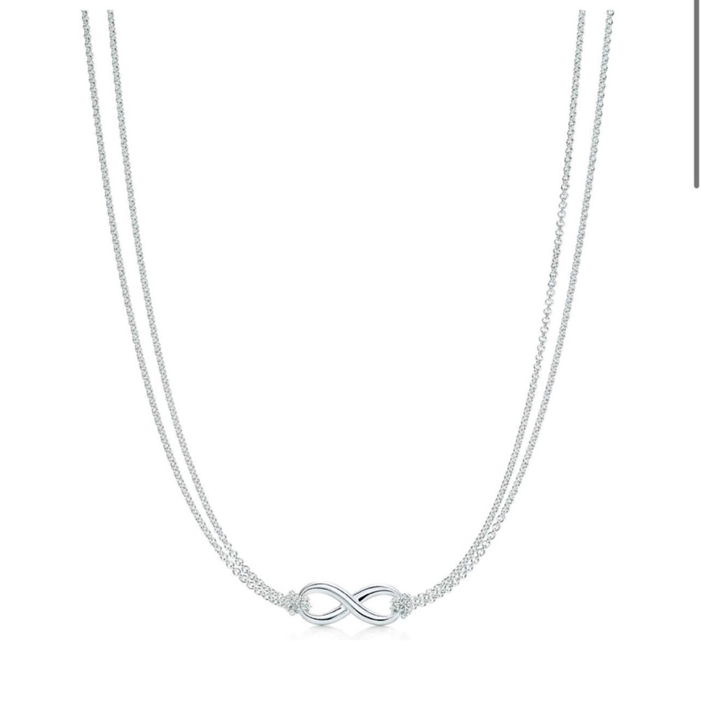Tiffany and Co. Infinity Pendant necklace